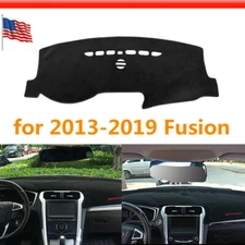 Anti-Slip Dashmat Dash Mat for 2013-2019 Ford Fusion Dashboard Cover Pad Custom