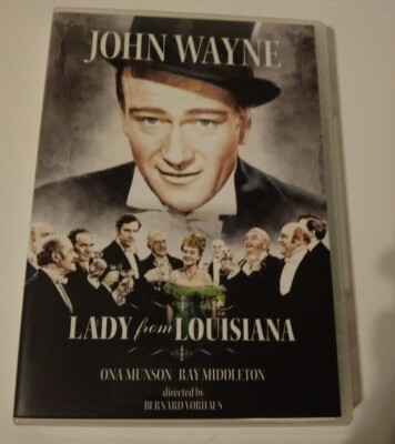 John Wayne Lady From Louisiana DVD Very Good 