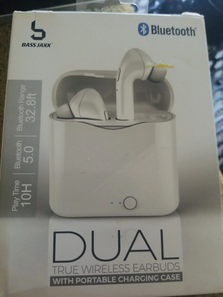 Bass jaxx dual true wireless earbuds sale