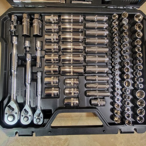 Channellock Mechanic's Tool Set 200 pc Drive Sockets Combination Wrenches + More - Picture 7 of 17