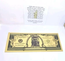 AMULETO BILLETE SANTA MUERTE ATRAE DINERO SUERTE Y PROTECCION INSTRUCCIONES