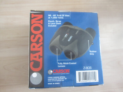 Carson Optical Fernglas 20-80x25  in OVP Z80S