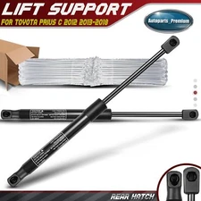 2x Rear Hatch Lift Supports Shocks Struts for Toyota Prius C 2012-2020 Hatchback