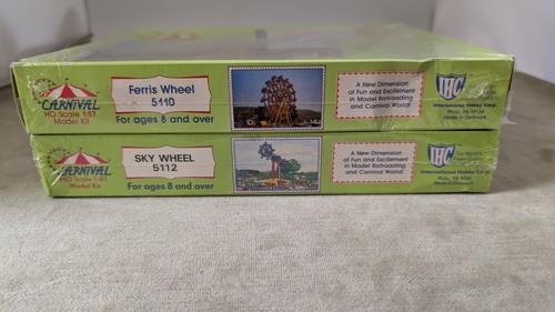 Carnival IHC HO Scale Lot of 3 Kits #5110 5111 5112 BN 2 Sealed 1 Open - Picture 5 of 9