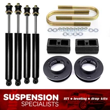 3" Front 1.5" Rear Leveling Lift Kit w/ Shocks Fits 1997-2004 Ford F150 2WD