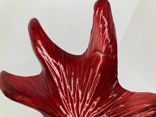 4 Akcam Turkish Glass Starfish Dessert Appetizer Dish Christmas Star Trinket - Picture 4 of 4