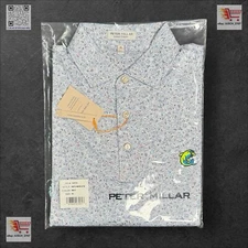 SWAG PETER MILLAR Golf Polo Smokey And Bandit ⛳️ M MEDIUM ⛳️ Dolphin Flipper