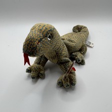 Ty Beanie Babies 1999 Scaly the Monitor lizard plush Stuffed Animal Retired"