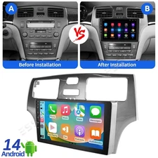 For Lexus ES300 ES330 2001-2006 Android 14 Apple CarPlay Car Stereo Radio GPS BT