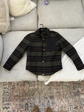 Pendleton Men s Striped Wool Shacket Button F...