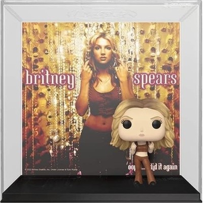 FLAWED Box Britney Spears Oops! I Did it Again Funko Pop Album Figure