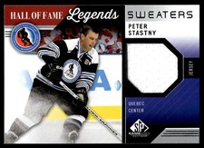 2021-22 SP Game Used HOF Legends Sweaters Paul Stastny Quebec Nordiques #HOF-PS