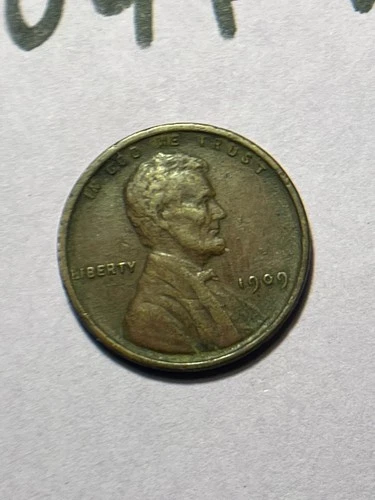 (1) 1909 VDB 09VDB Lincoln Wheat Penny - Fine Dirty Buyer grade #472ABC