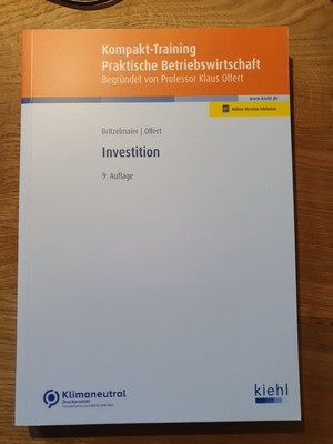 Kompakt-Training Investition Bernd Britzelmaier