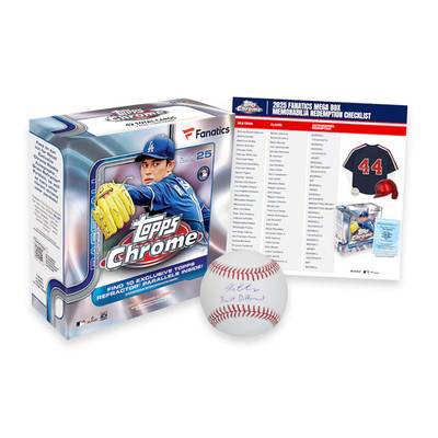 2025 Topps Chrome Fanatics Exclusive Topps Refractors & Logofractors