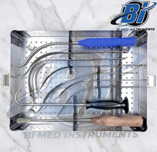 Hip Joint Surgical Retractors Set 9 Pcs Orthopedic Instruments