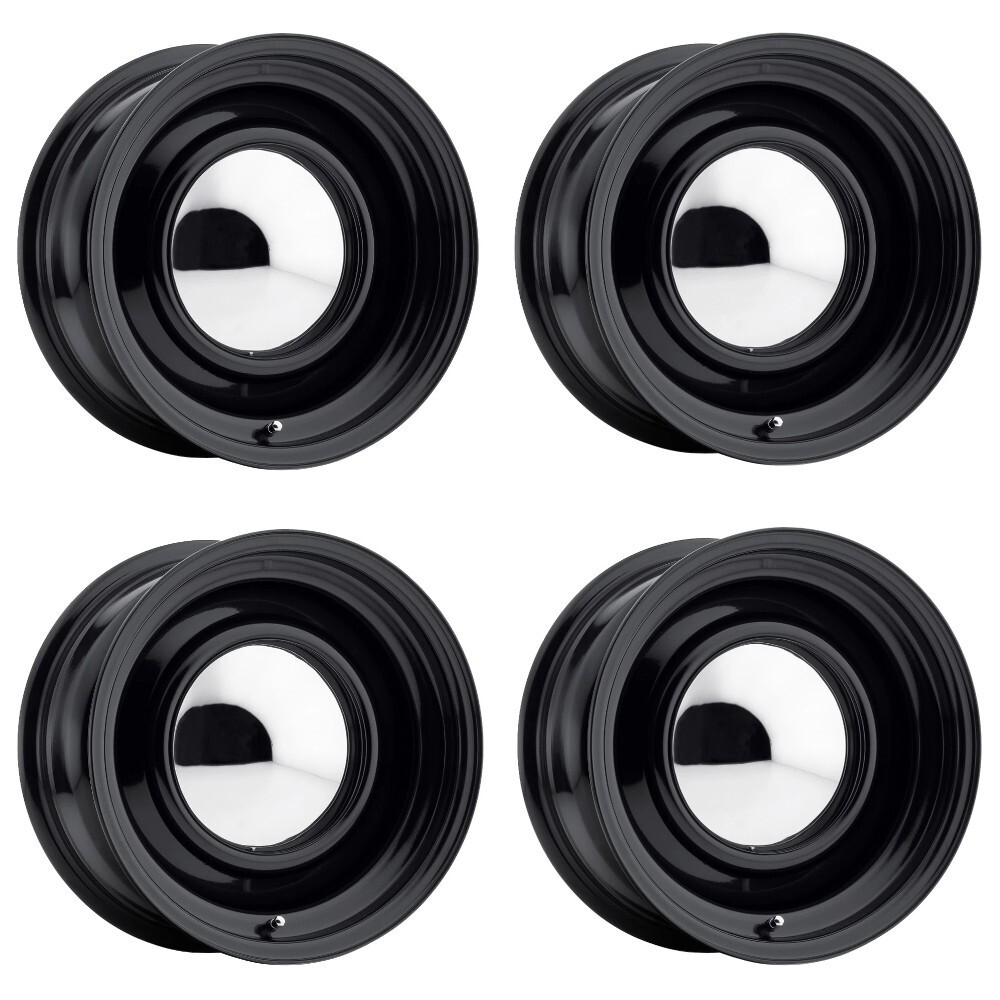 Set 4 17" Boyd Coddington 61SB Smoothie 17x8 Wheels 5x4.5 5x4.75 0mm