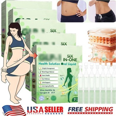 Six-in-One Health Solution Oral Liquid,one Bottle to Target It All HOT