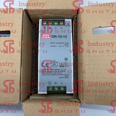 1pcs Mean Well DR-75-12 Power Supply  IN BOX Quality Guarantee