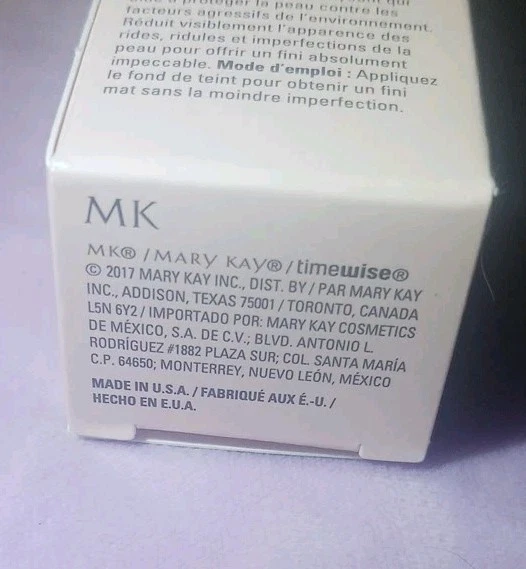 Mary Kay TimeWise MATTE-Wear Liquid Foundation Ivory 4 #038753 New In Box - Image 4 of 4