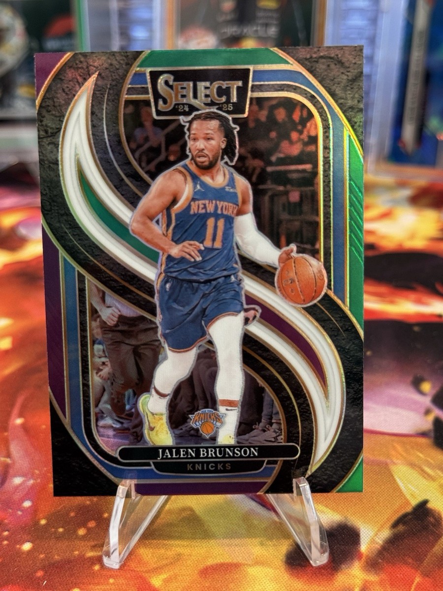 2024-25 Panini Select - Premier Level Jalen Brunson #151 Tri-Color