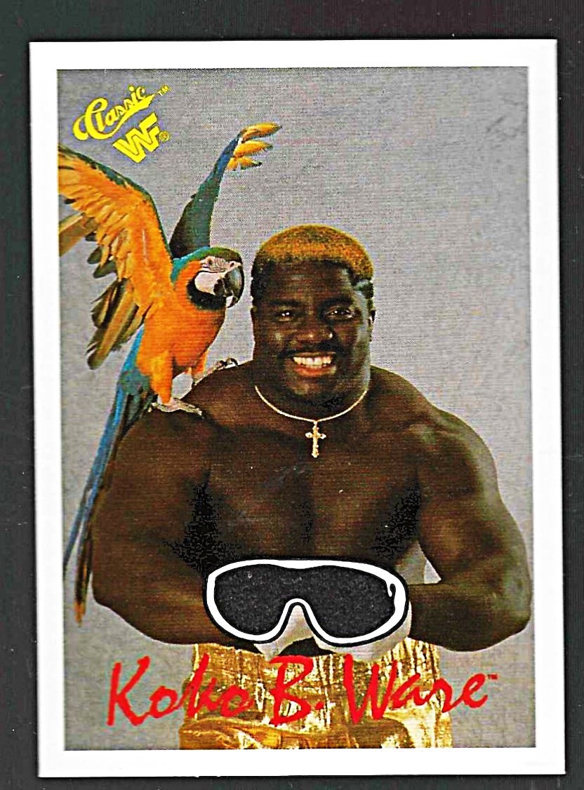 Koko B. Ware - 1990 Classic WWF #119 (k1) | eBay