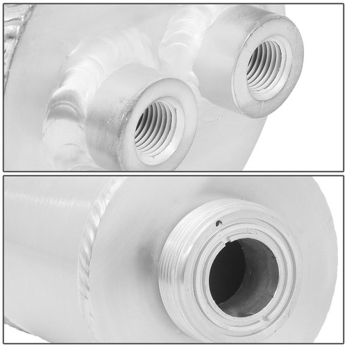 NRG Innovations PST-100 Aluminum 1/4" NPT Power Steering Fluid Reservoir Tank - Picture 4 of 6