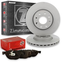 2X Zimmermann Bremsscheiben Ø273Mm + BeläGe Vorne Passend FüR Toyota Auris (E15)