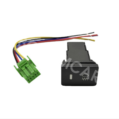Fog Push Button Switch W/Amber LED Backlight Fit For Toyota FJ Cruiser 2007-2014