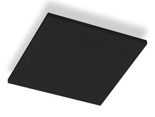 4 Sound Absorbing Acoustic Wall Panels in Black - SET of 4