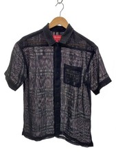 Supreme Short Sleeve Shirt S Polyester BLK RN101837