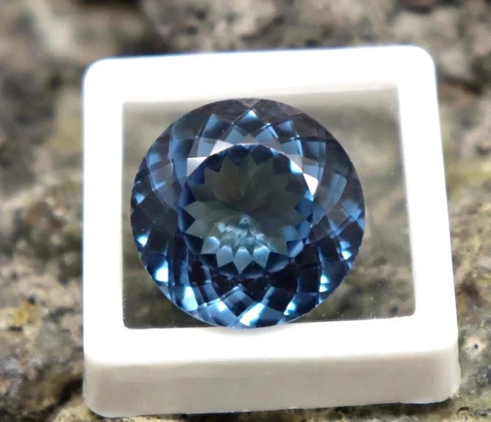 8.00 Ct Natural Russian Alexandrite Certified Round Cut Color Change Gemstone - Image 2 of 4