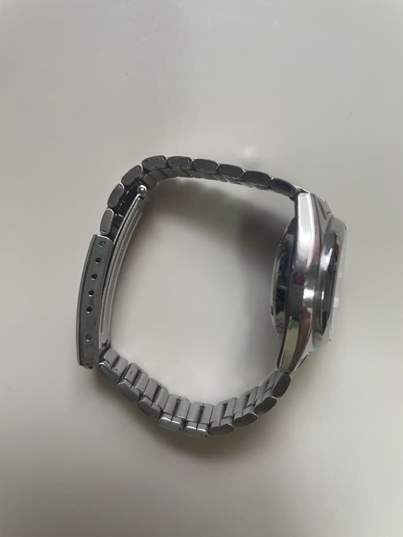 Orient Automatic Wristwatch Orange Dial Vintage E… - image 4