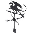 Weathervane Roof Mount Vintage Wind Direction Halloween Decorations outside