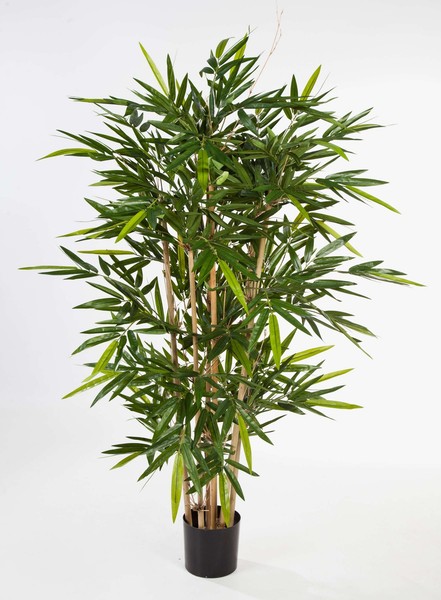 Artplants KüNstlicher Bambus Tarik, 832 BläTter, 150Cm-image
