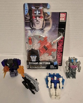 Transformers Siege WFC Battle Masters Ptero Lionizer Slitherfang Lot of 5