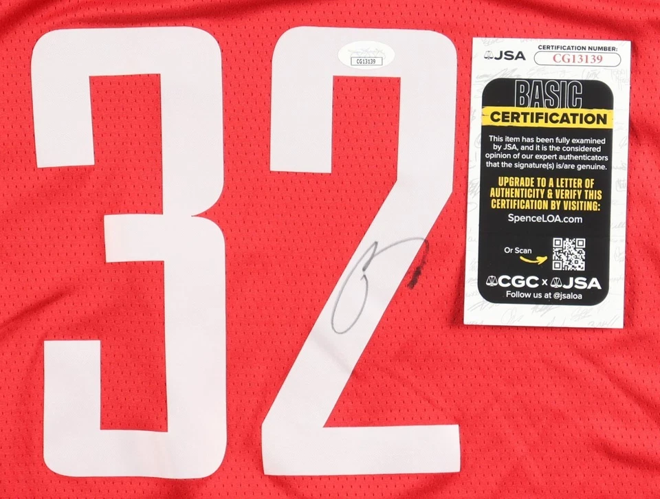 Jeff Green Signed Houston Rockets Nike Authentic Jersey - Image 2 of 3