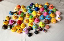 Lot Of 60 Rubber Ducks Variety Of Jeep Ducks