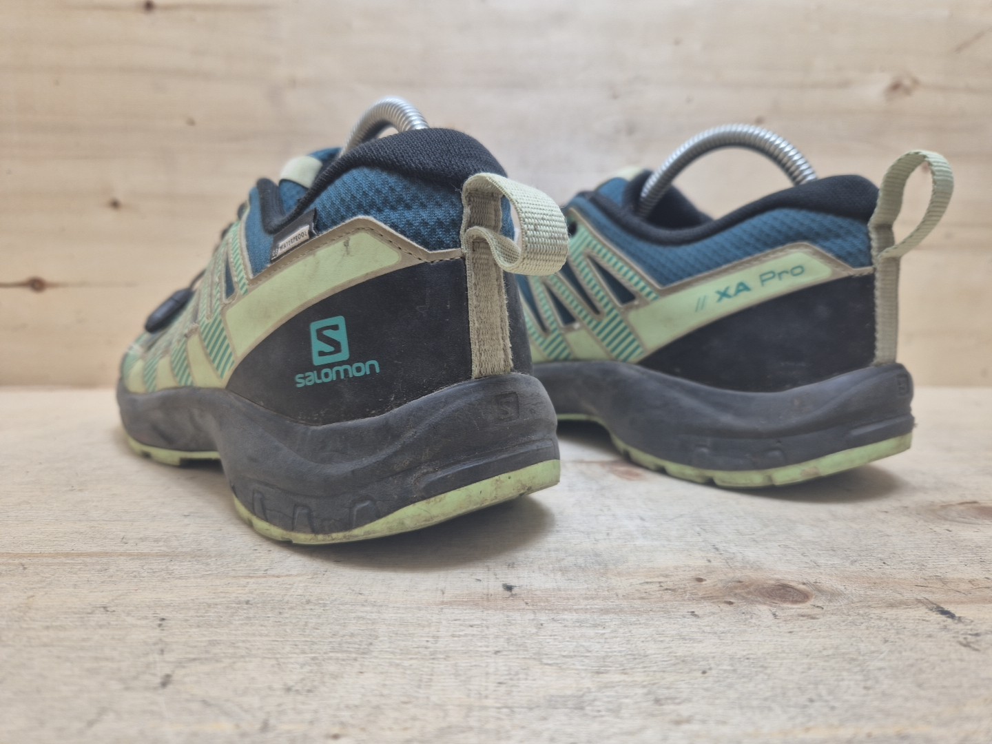 SALOMON DONNA TRAIL RUNNING SCARPE DA TREKKING TREKKING HIKING OUTDOOR taglia:38 UK5