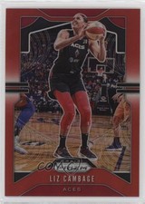2020 Panini Prizm WNBA Red Prizm 180/275 Liz Cambage #69 7ut