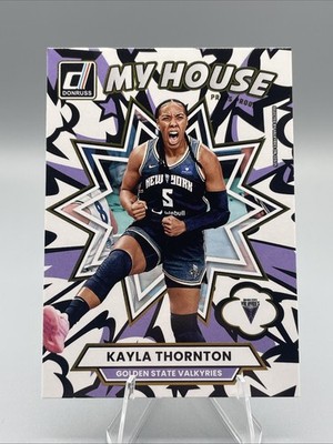 Kayla Thornton My House Press Proof 2025 Donruss WNBA Basketball #3 Valkyries