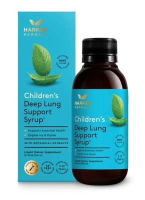 Children's Deep Lung Support Syrup, Herbal Formula for Respiratory Health, Cl...