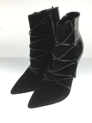 Saint Laurent Lace-Up Boots 35 Black Leather Stylish Used | eBay Saint Laurent Lace-Up Boots 35 Black Leather Stylish Used | eBay