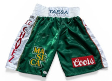 Julio Cesar Chavez Signed Autographed Boxing Trunks  BAS BECKETT AUTHENTICATED