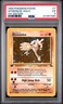 1999 POKEMON FOSSIL 1ST EDITION #7 HITMONLEE-HOLO PSA 5