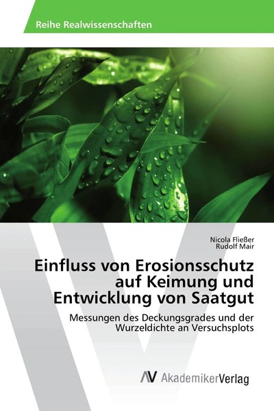 Nicola FließEr (U. A.) | Einfluss Von Erosionsschutz Auf Keimung Und...-image