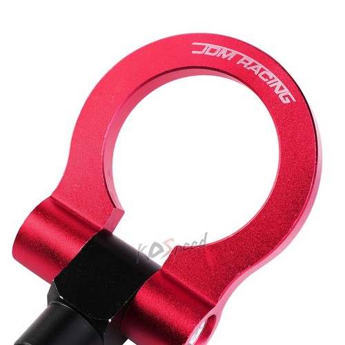 7" T-6061 Aluminum Pink Front/Rear Tow Hook Ring for 97-06 BMW 3/5/7 Series - Picture 2 of 5