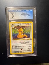Dragonite 4/62 Fossil Unlimited Holo Rare CGC 8 Pokemon Card on eBay