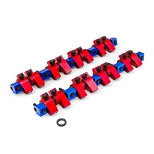 Mopar Chrysler BB 383 440 1.6 Aluminum Roller Rocker Arms & Shafts (Ofset .650)