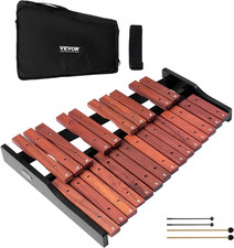 Glockenspiel Xylophone, 25 Notes, Wooden Professional Xylophone Percussion Instr